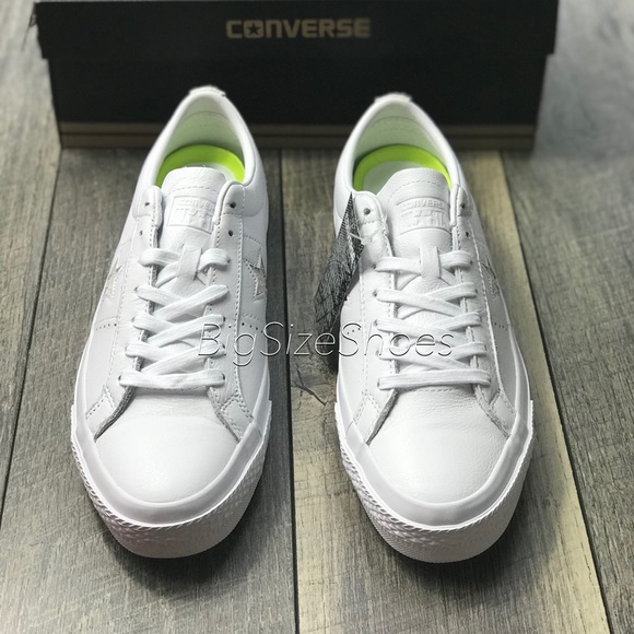 NWT Converse One Star OX White M AUTHENTIC - Picture 4 of 8